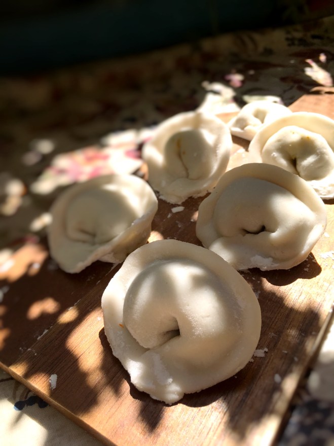 Dumpling senza glutine vegetariani (a forma di tortelloni) | Ricetta e foto ©OCKstyle