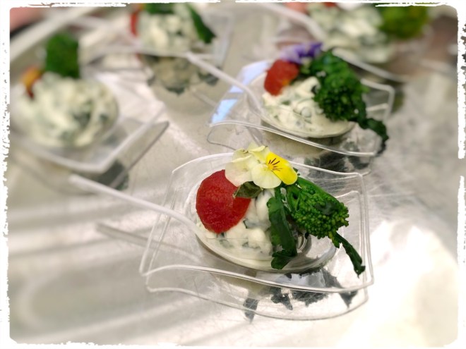 Insalatina al cucchiaio dello Chef Simone Salvini