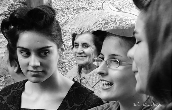 Gli invitati | Scene da "Lu matrimonie", Rapino (Chieti)