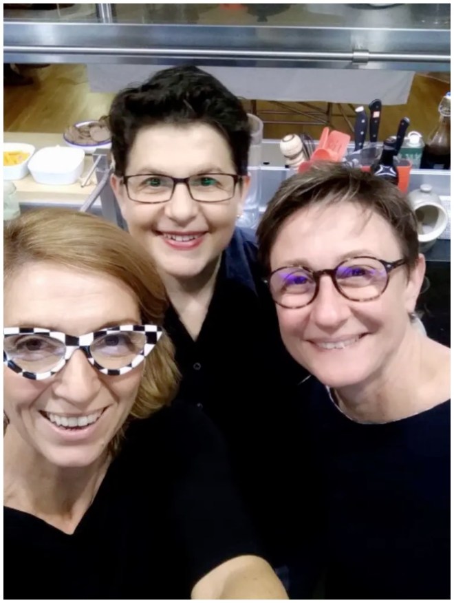 The Appetibilis, (da sinistra): Simona Scarone, Orsola Ciriello Kogan & Rosangela Giannoccaro