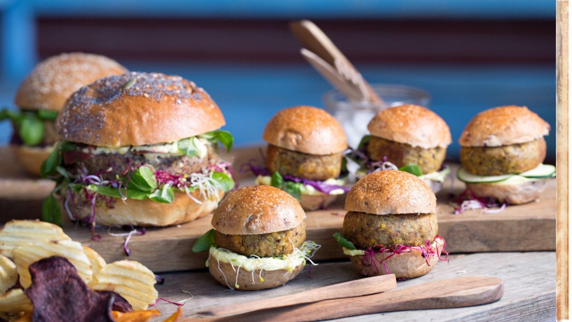 Plant-based burgers (vegano) | Food photography: come fotografare il cibo