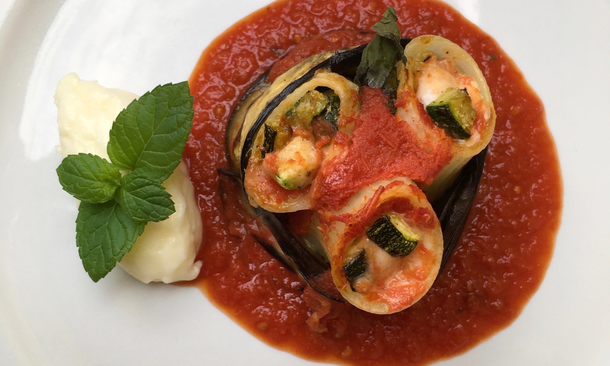 Mini charlotte di paccheri senza glutine (dall'alto) | ©ockstyle