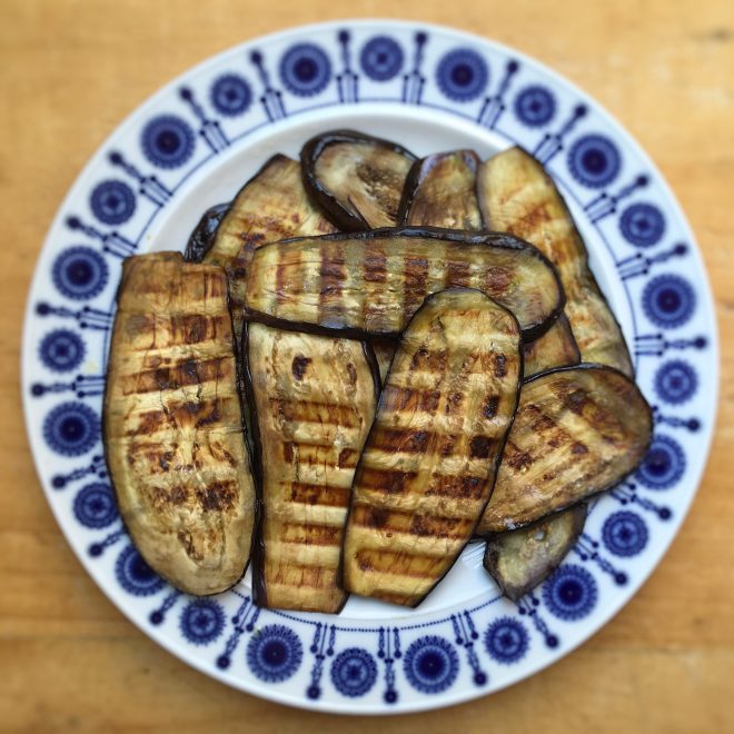 Melanzane grigliate per la Charlotte di paccheri senza glutine | ©ockstyle